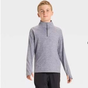 *SOLD* NWT* ALL IN MOTION Soft Stretch 1/4 Zip Layer Sweatshirt Size M 8